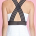 THIẾT KẾ ExciTING thiết kế ban đầu logo rỗng jacquard áo ngực nữ thể thao váy tennis quan ao the thao nu Trang phục thể thao