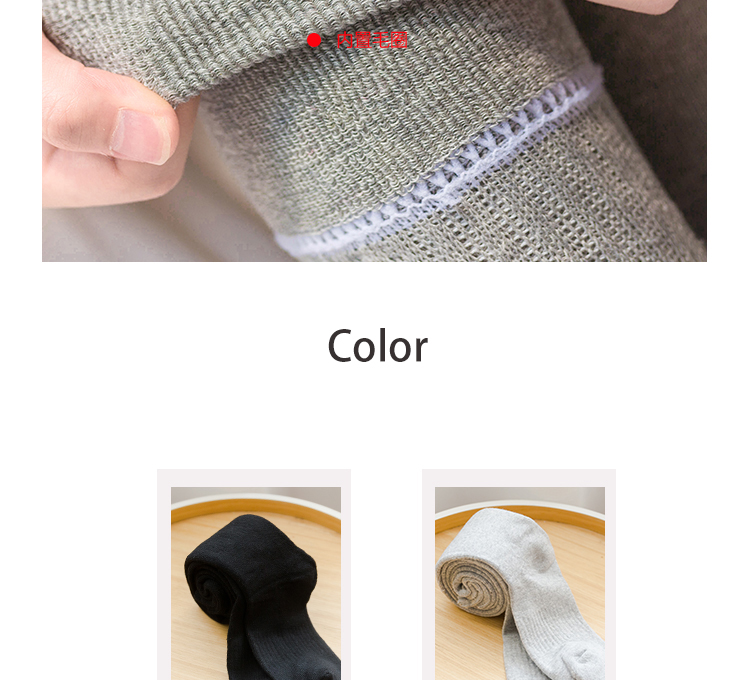 Vớ cao nữ qua đầu gối dày mùa thu và mùa đông cotton dài vớ đầu gối vớ ấm cộng với nhung dài Nhật Bản tất đùi lót lông