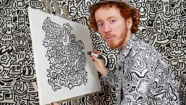 MRDOODLE with the same flowing pen, fruit pen, brain hole, graffiti pen, paint type, a variety of models are available