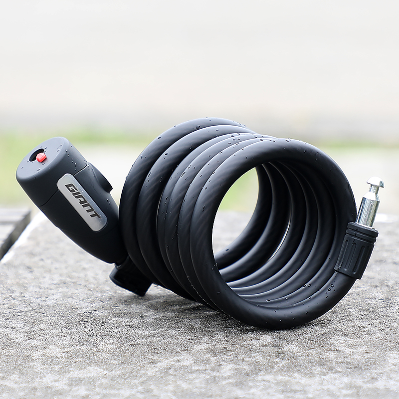 20 kinds of Giant giant bicycle lock road mountain bike electric motorcycle steel cable anti-theft lock door lock