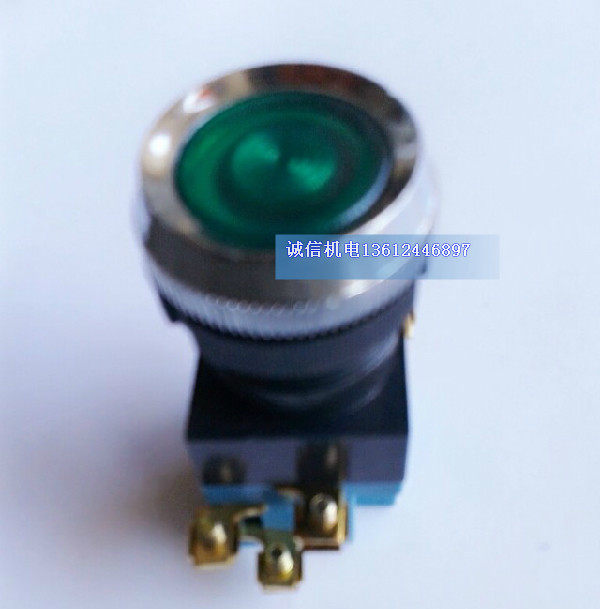 High quality People's Group LA19-11D with light flat head Self-reset button switch