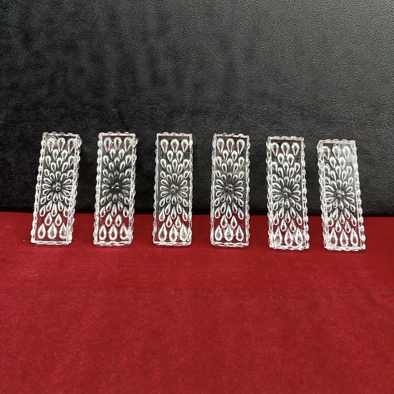 Second-Hand French Baccarat Trivet Series Crystal Knife Holder/Chopstick Rest Pair of French Tableware