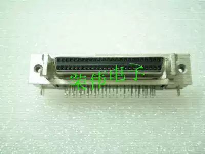 Taiwanese SCSI 50p socket 90 degree bending plug socket type female precision connector