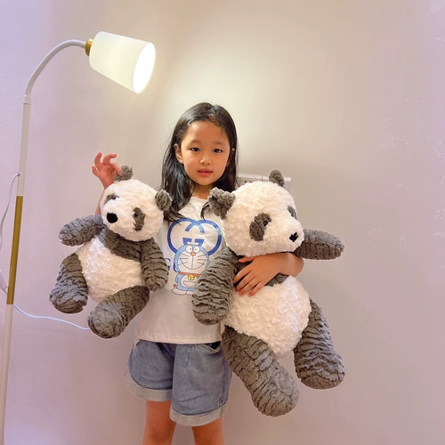 Брендовая милая плюшевая кукла, успокаивающая игрушка для обнимания, популярно в интернете, панда, подарок на день рождения