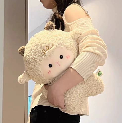 Плюшевая игрушка, милая успокаивающая тряпичная кукла, овечка, подарок на день рождения