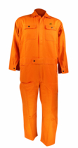 Mingshun flame retardant clothing fire retardant welding protective clothing fuel work clothes split one-piece 313 models