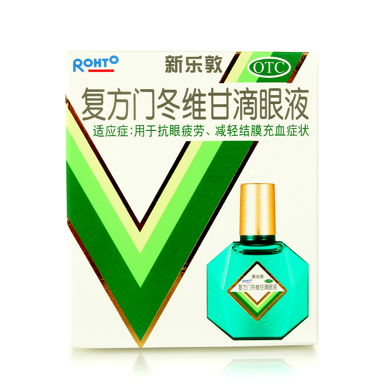 曼秀雷敦 复方门冬维甘滴眼液 13ml 结膜充血 视疲劳 眼药水