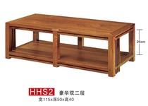  Jazz rack Luxury double 2-layer HHS2 luxury double 2-layer cabinet Two-layer solid wood equipment rack TV cabinet