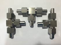 304 stainless steel welding tee pair welding tee joint welding positive tee