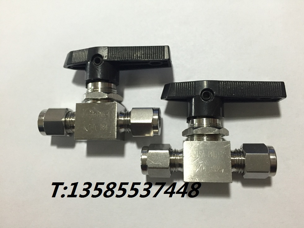 Q91SA-PN6 4 positive 304 stainless steel cutting sleeve ball valve imitation beauty sleeve ball valve stop valve 3mm 4mm