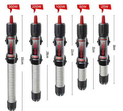 Xilong Risheng AT-700 glass thermostatic heating rod 25w50w100w200w300w fish tank electric heating tube
