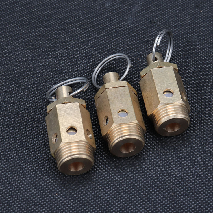 Steam Cabinet Steam Oven Steam Generator Boiler Spring-Type Rubber Pad Pressure Relief Valve Accessories Copper Valve Handle Valve