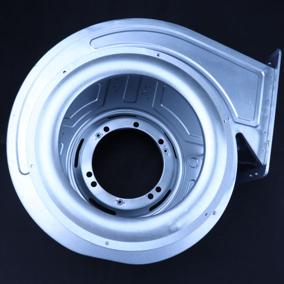 Rural soil stove integrated stove range hood ventilator to send ventilator iron wind cabinet iron volute to suck down