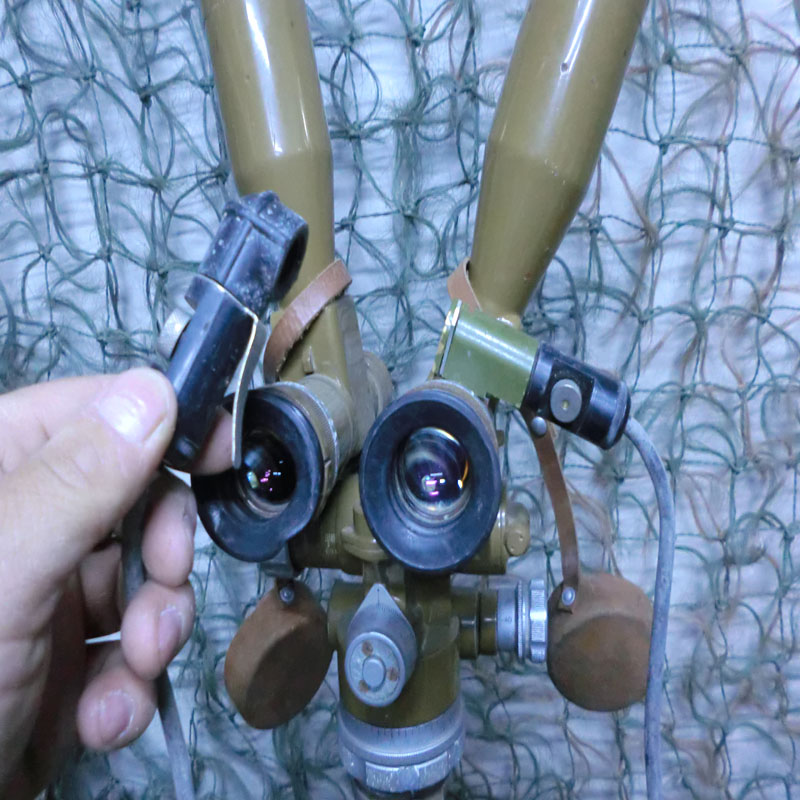 Bubble team mirror general lighting night vision device anti-Japanese film and television props old inventory Junpin 63 type