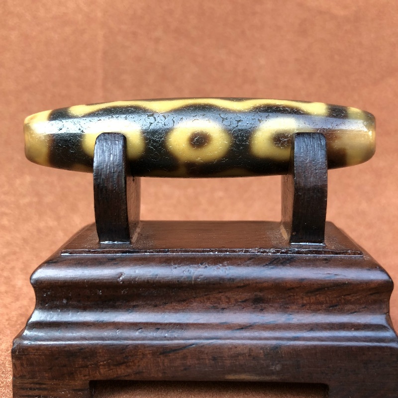 Tibet tanzong day beads five eyes day beads genuine products to pure agate chalcedony pulp oil embellity weathering clear