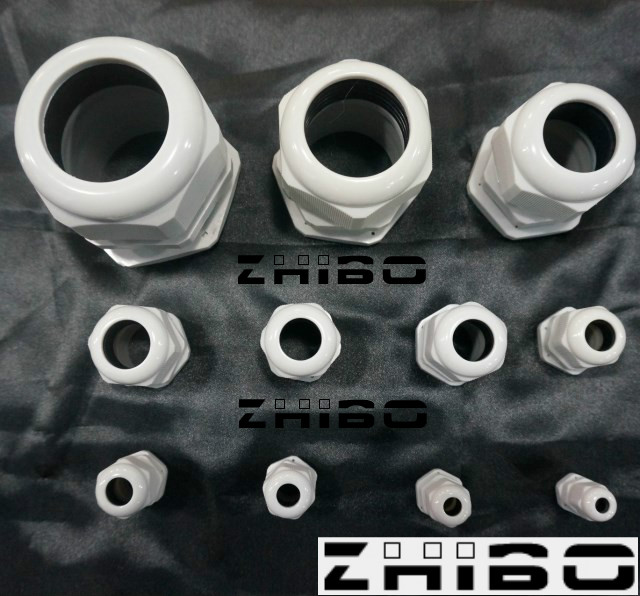 PG63 cable waterproof joint nylon waterproof cable connector Gülen head 1 black grey white