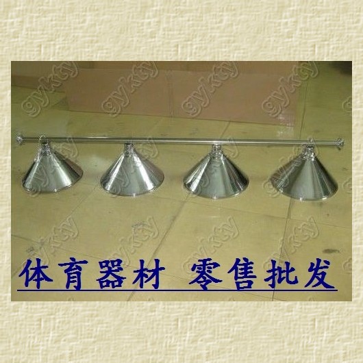 A string of three lights American table tennis table lamps stainless steel color table ball lighting lamps