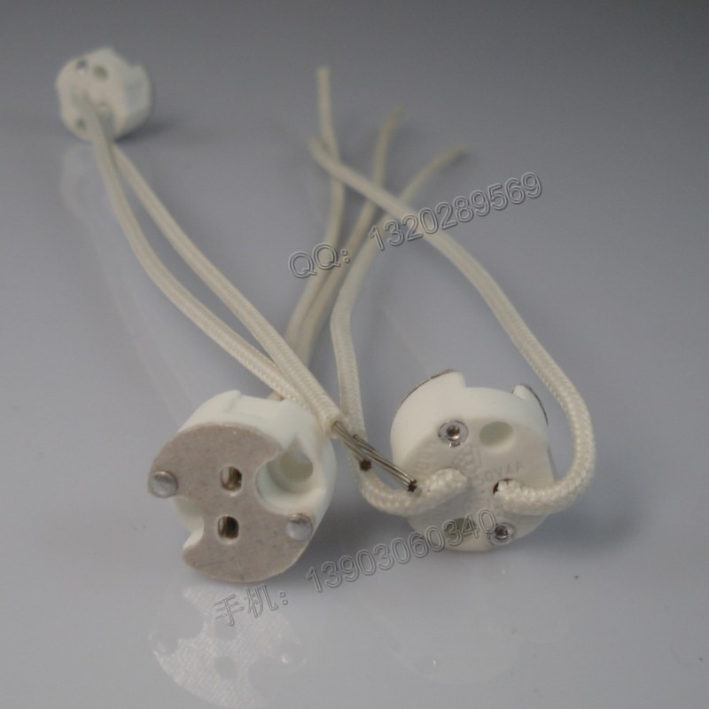 Microscope round halogen lamp seat 106 surgery without shadow lamp halogen tungsten lamp holder G4 5 3 6 35 cold light source lamp holder-Taobao