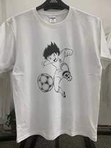 DIY big air wing football player T cotton print T-shirt