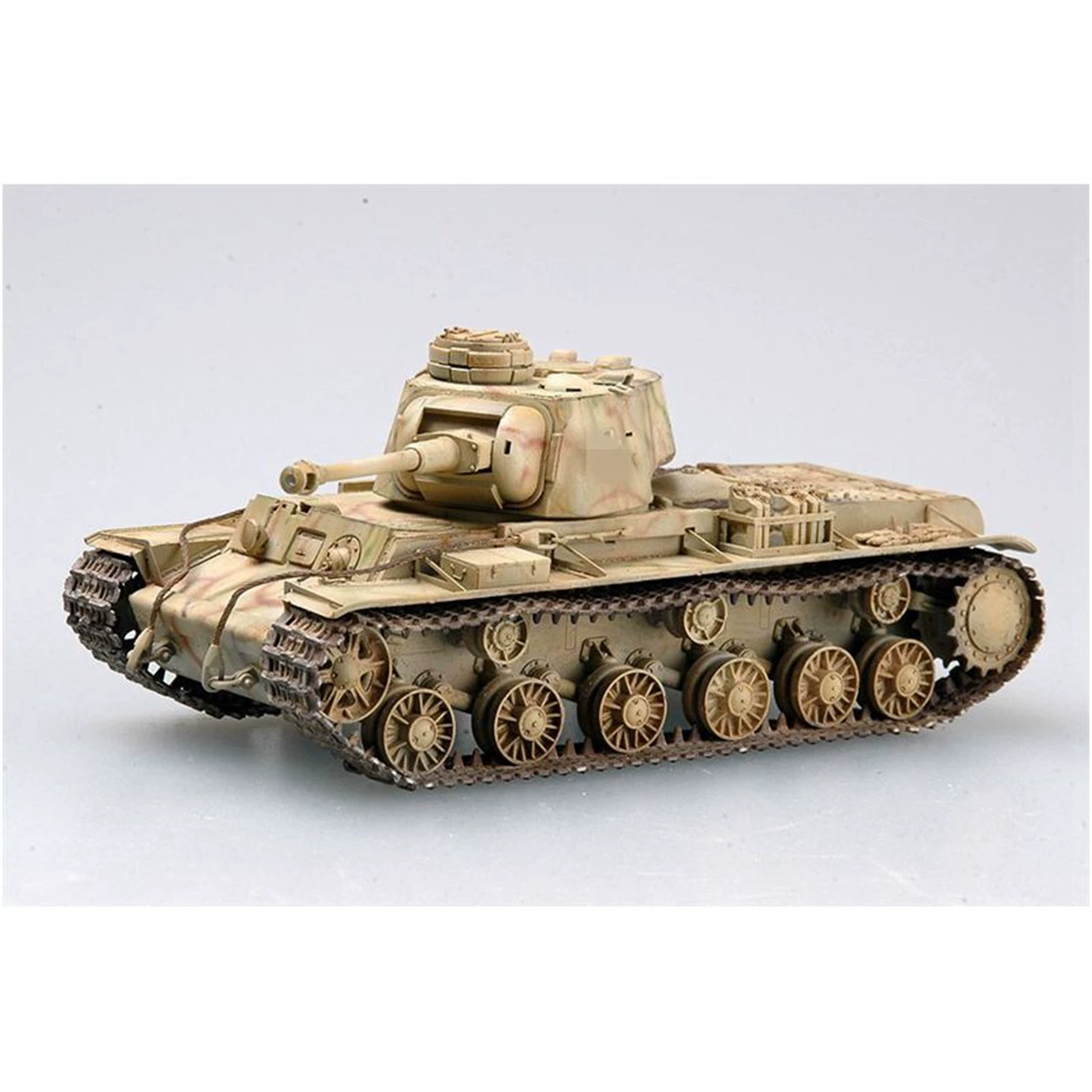 Модельный набор трактора Трампитер 00366 1/35 немецкий захваченный KV-1 756(r) танк склеиваемая модель