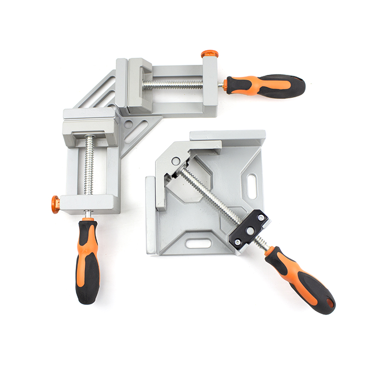 Single double handle 90 degree right angle clamp Woodworking welding fixer block Multi-function bit photo frame Quick clamp clamp Fish tank