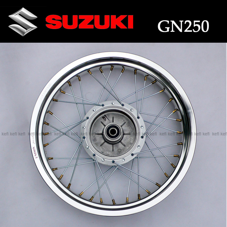 Fever version Suzuki GN250 grass on fly ST250 Suzuki pig TU250 spokes wire rear hub assembly