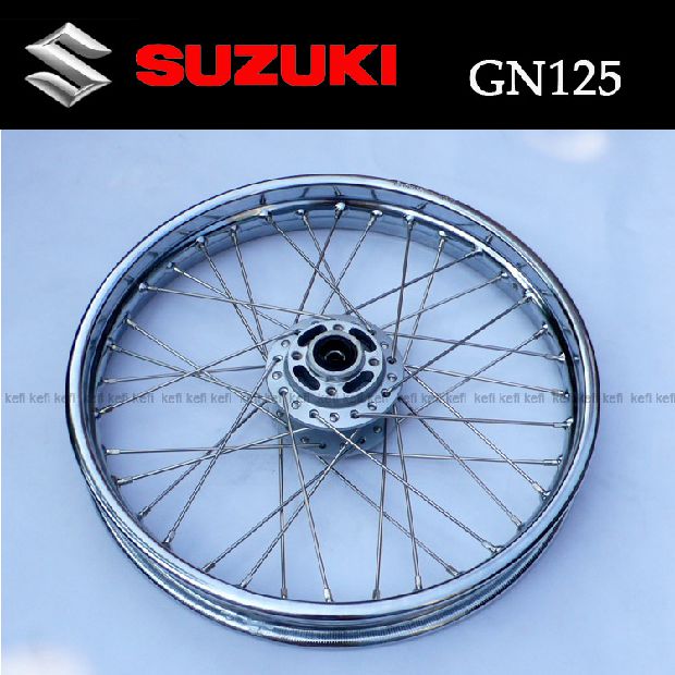 Fever version GN125GS125EN125GX125 Diamond leopard Suzuki King wire front wheel hub assembly Humdao Humjun