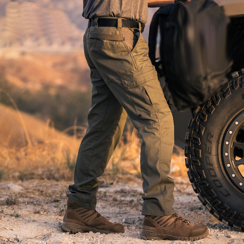 511 tactical pants men's outdoor sports multi-pocket military fan overalls cotton casual camouflage pants wear-resistant hiking pants