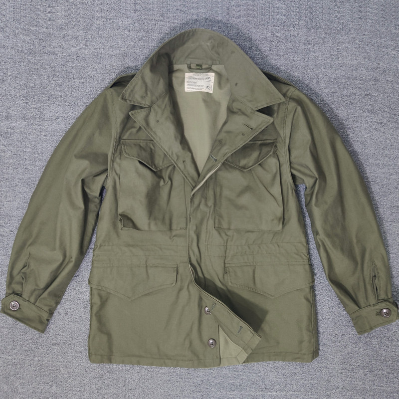 M43 windbreaker World War II military fan US military tactical windbreaker Outdoor special forces army long version for training men's stormtrooper