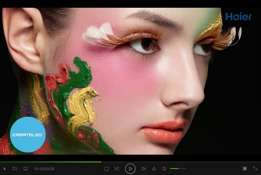 Store code stream meter 4K HD demo brand special film film material scenery beauty copy mailing