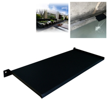U-shaped water tank waterfall outlet courtyard water feature deflector drop plate water curtain wall stainless steel water plate