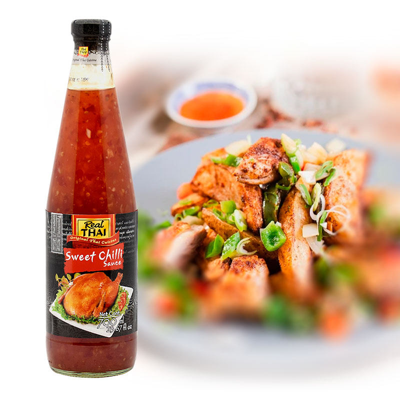 Sweet and spicy sauce Thai original imported seasoned sauce Liertai sweet hot sauce 700ml sour sweet dipping sauce full amount