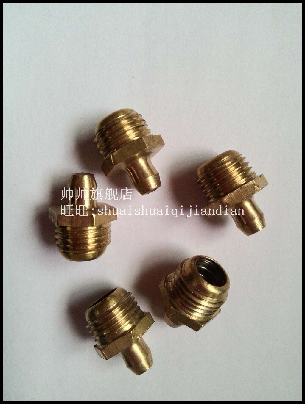 Excavator breaker copper iron M13 M14 butter nozzle diameter 13 14