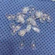 Silicone nose pads large silicone stipules screw nose pads melon seed type 15mm*8mm 17mm*8mm