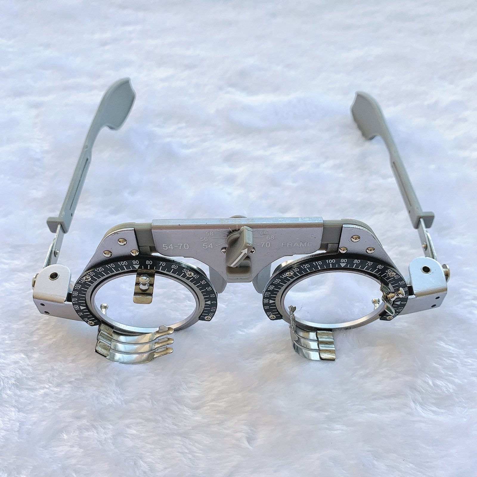 Glasses test frame Test Frame Pure Titanium Test Stand Insert Sheet Rack Adjustable Glasses Frame Optometry Test Frame