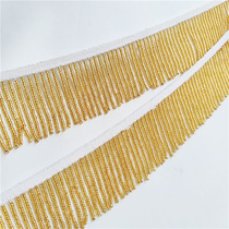 Environmentally friendly golden beads 5CM dance clothes beaded skirt shoes edge tassel lace shopkeeper recommended lampshade beads beads
