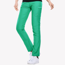 Fun outdoor quick-drying pants elastic tooling denim wind fast-drying pants thin fashion sports pants womens casual trousers