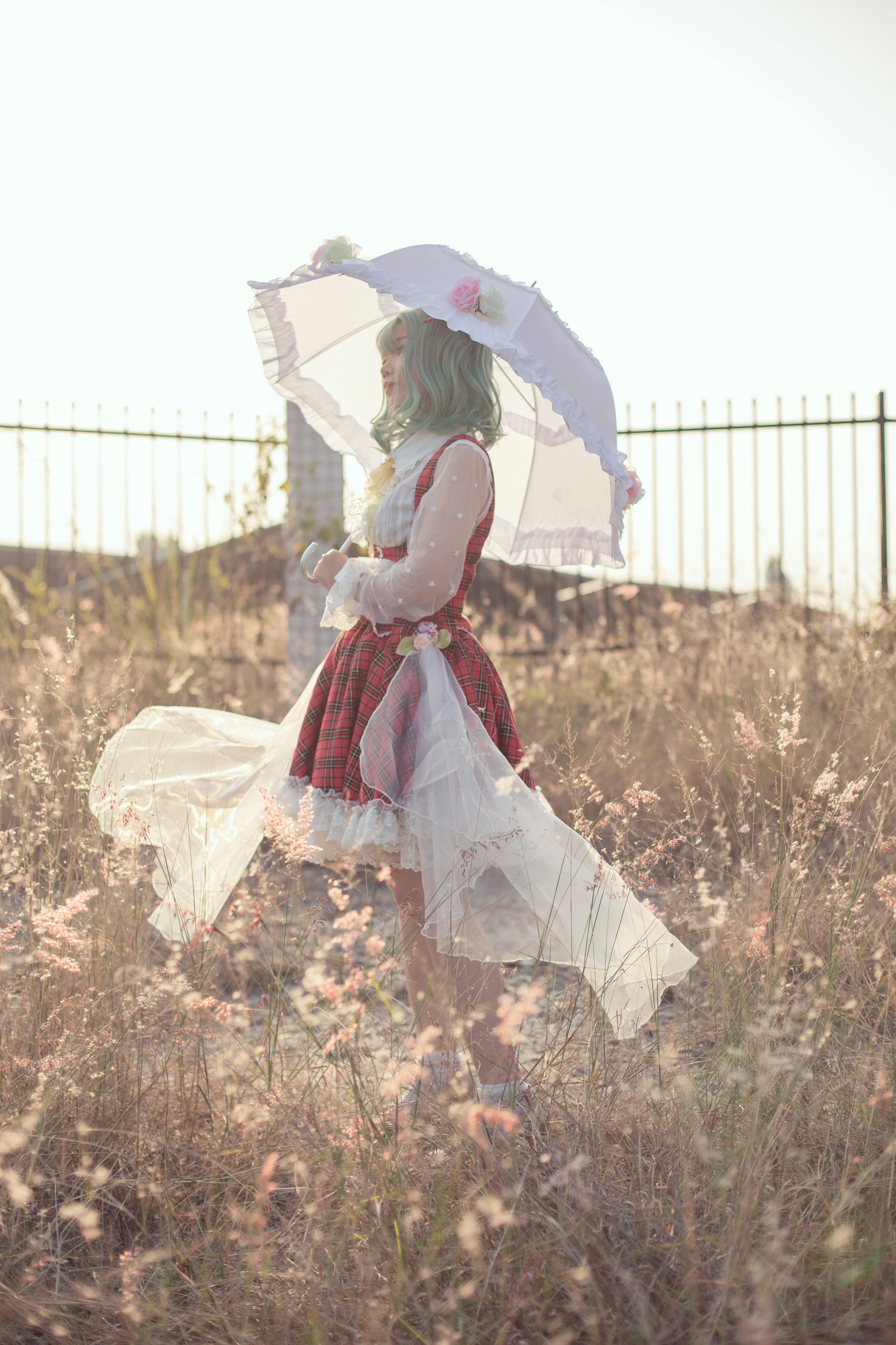 (Forget Chuan Jing)Oriental project wind see fragrance cos flower mother pleated hell cosplay