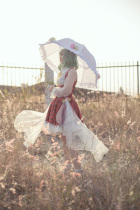 (Forget Chuan Jing)Oriental project Fengmi fragrance cos flower mother pleated hell cosplay