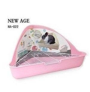 Pet Rabbit Rabbit Dragon Cat Sky Geranium Great Triangle Toilet Pet Supplies Appliance Color Random