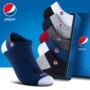 Pepsi vớ nam vớ cotton mỏng mùa xuân và mùa thu ngắn ống cotton khử mùi mồ hôi di chuyển thấp để giúp vớ pepsi chính hãng - Vớ hàng tuần tất dài