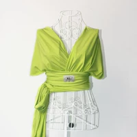 Зеленый, легкий и тонкий, эластичный