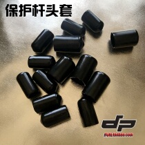 2 clubhead protective sleeves snooker billiard cue nine ball black 8 billiard clubhead cover leather head protective sheath supplies