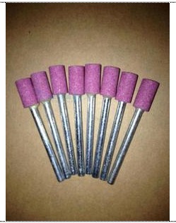 3MM pneumatic electric grinding head sesame nylon rubber grinding head wool grinding head PA chrome corundum grinding wheel grinding head 