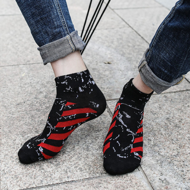 Spring and summer new Japanese sports boat socks ins trendy ear socks low-cut thin invisible socks