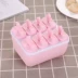 Kem khuôn để làm đá tự làm lưới đá nhà băng khuôn băng đông lạnh hộp băng màu đồng bằng DIY thanh băng khuôn - Tự làm khuôn nướng Tự làm khuôn nướng