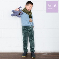 Too good to wear two strands of cotton stretch corduroy childrens clothing original spring new childrens trousers