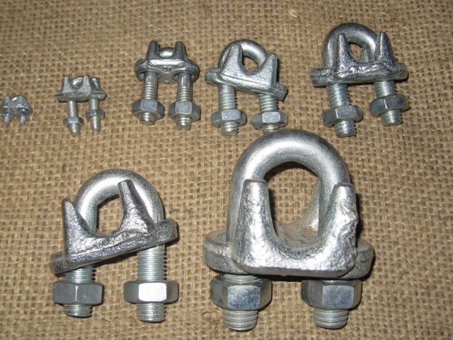 Special steel wire rope chuck Tie head snap M3-M32 wire rope fastening chuck fastener U-clip M5M6