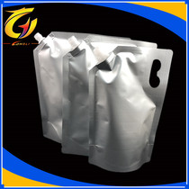 Spot Aluminum Foil Diagonal Lipstick Red Liquor Milk Jam Juice Sealed Insulation Takeaway Packaging Self-Self-proclaimed Packaging
