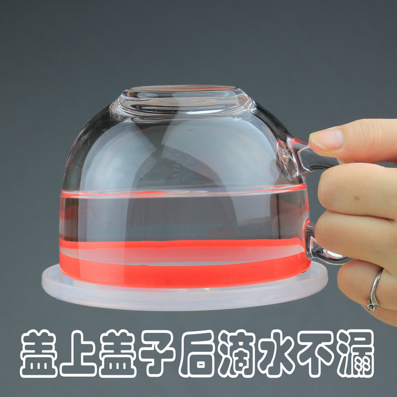 Dễ thương cốc sữa chua ngũ cốc ăn sáng với tay cầm bát thủy tinh chịu nhiệt trái cây trà sữa tráng miệng cửa hàng lò vi sóng cốc bình giữ nhiệt lock&lock 1000ml